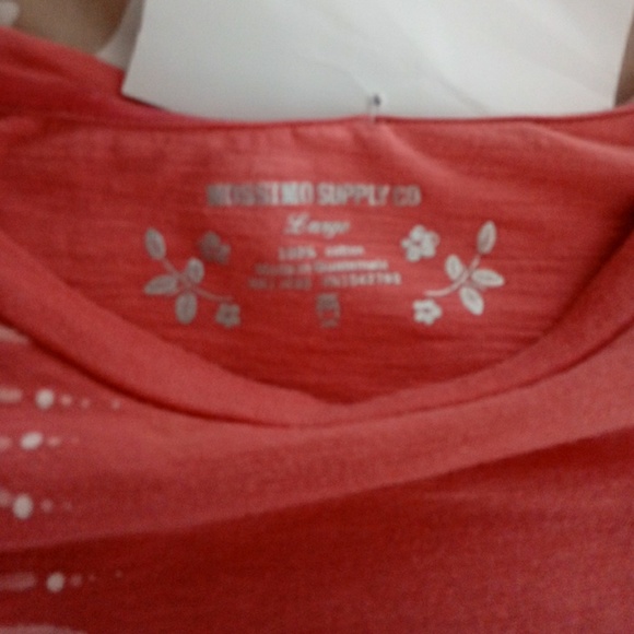 Girls size large long sleeve Mossimo pink top - Picture 2 of 3